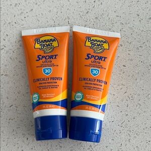 Banana Boat Sport Ultra  Sunscreen SPF 30 - Orange & Blue